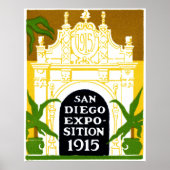 1915 San Diego Exposition Poster (Voorkant)
