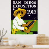 1915 San Diego Exposition Poster (Keuken)
