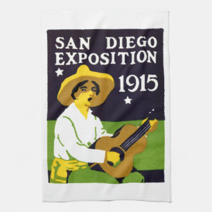 1915 San Diego Exposition Theedoek