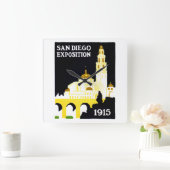 1915 San Diego Exposition Vierkante Klok (Huis)