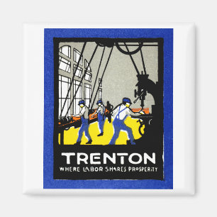 1915  Trenton New Jersey Magneet