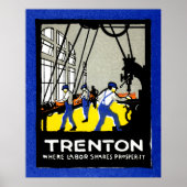 1915  Trenton New Jersey Poster (Voorkant)