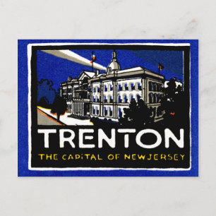 1915  Trenton NJ Briefkaart