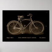 1915  zware servicecyclus en art Poster (Voorkant)