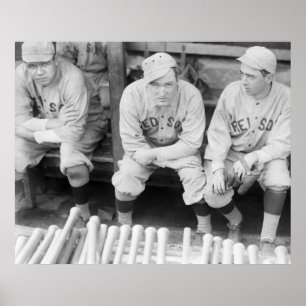 1916 Boston Baseball Poster