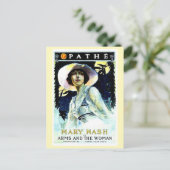 1916 - De film Arms and the Woman Briefkaart (Staand voorkant)