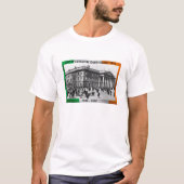 1916 Iers afbeelding voor Men's-Cotton-Blend-T-Shi T-shirt (Voorkant)