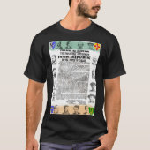 🍀 1916 Ierse proclamatie 🇮 🇪 T-shirt (Voorkant)