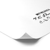 1916 Kunst voor de tekening van vliegtuigpatenten Poster (Hoek)