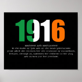 1916 Poster van de toenemende Pasen