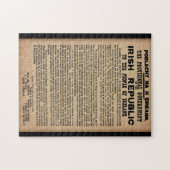 1916 Proclamatie van Ierland Jigzaag Puzzle Legpuzzel (Horizontaal)