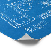 1916 Smith Pistool Patent Art Drawing Print (Hoek)