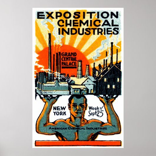 1917 Chemical Exposition Poster (Voorkant)