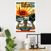 1917 Chemical Exposition Poster (Thuiskantoor)