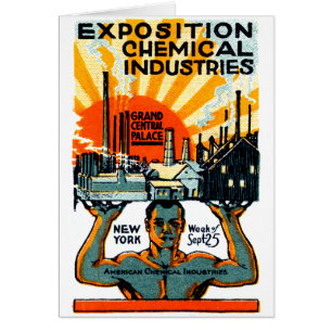1917 Chemical Exposition Poster