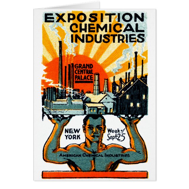 1917 Chemical Exposition Poster (Voorkant)