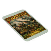 1917 De strijd om de muziekcover van Gettysburg Magneet (Rechterzijde)