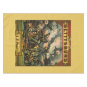 1917 De strijd om de muziekcover van Gettysburg Tafelkleed (Voorkant (Horizontaal))