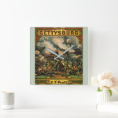 1917 De strijd om de muziekcover van Gettysburg Vierkante Klok (Huis)
