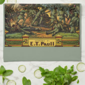 1917 De strijd tegen Gettysburg-muziek Theedoek (Gevouwen)