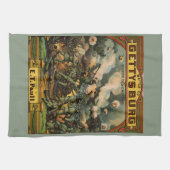 1917 De strijd tegen Gettysburg-muziek Theedoek (Horizontaal)