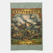 1917 De strijd tegen Gettysburg-muziek Theedoek (Verticaal)
