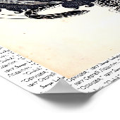 1917  Elegant Russian Art Nouveau Woman Poster (Hoek)