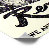 1917 Gele arbeiders herinneren zich nog! Poster (Hoek)