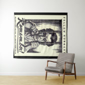 1917 Gele arbeiders herinneren zich nog! Wandkleed (In Situ (horizontaal))