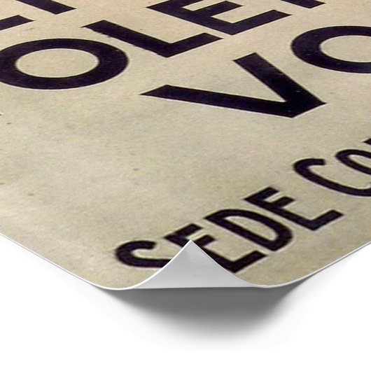  1917 Italiaans Poster (Hoek)