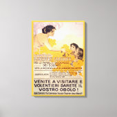  1917 Italiaans Poster Canvas Afdruk (Voorkant)