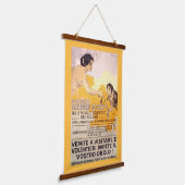  1917 Italiaans Poster Hangend Wandkleed (Gebogen)