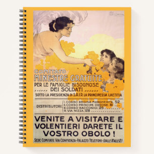 1917 Italiaans Poster Notitieboek