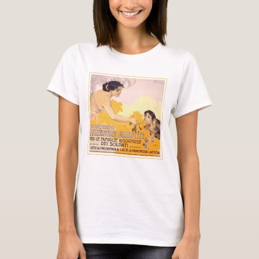  1917 Italiaans Poster T-shirt (Voorkant)