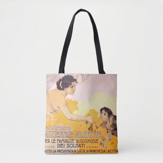  1917 Italiaans Poster Tote Bag (Voorkant)