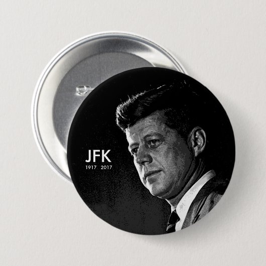1917 JFK 2017 RONDE BUTTON 7,6 CM (Voorkant /achterkant)