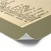 1917  Koe Interne anatomiegrafiek Poster (Hoek)