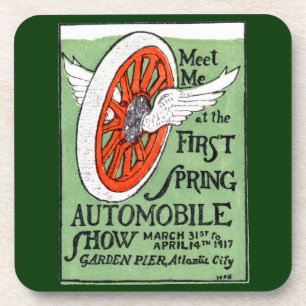 1917 New Jersey Spring Auto Show Drankjes Onderzetter