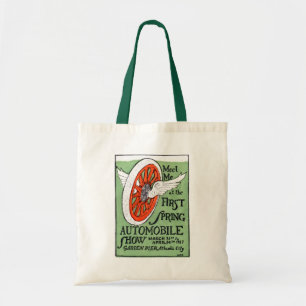 1917 New Jersey Spring Auto Show Tote Bag