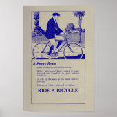 1917  Poster voor fietsenmarketing en -kunst (Voorkant)