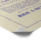 1917 Poster voor fietsenmarketing en -kunst (Hoek)