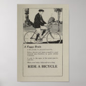1917  Poster voor fietsenmarketing en -kunst (Voorkant)
