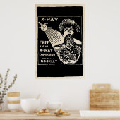 1917  röntgenadvertentie poster (Keuken)