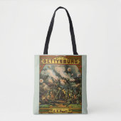 1917 The Battle of Gettysburg sheet music print Tote Bag (Voorkant)