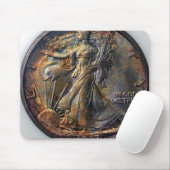 1917 Walking Liberty Half dollar Muismat (Met muis)