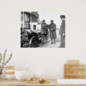 1918 Autowrak Poster (Keuken)