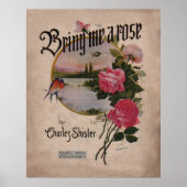 1918 Breng me een Roos Poster (Voorkant)