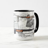 1918 Browning M1918 BAR Coffee-Mok Mok (Voorkant rechts)