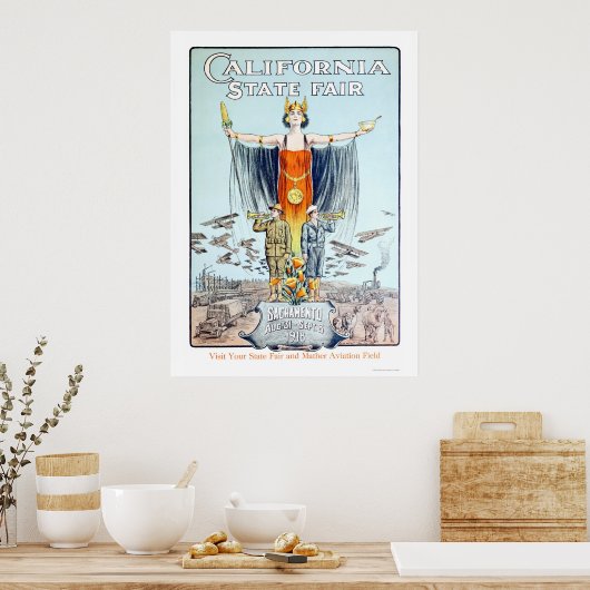 1918 California State Fair Poster (Keuken)