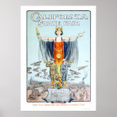 1918 California State Fair Poster (Voorkant)